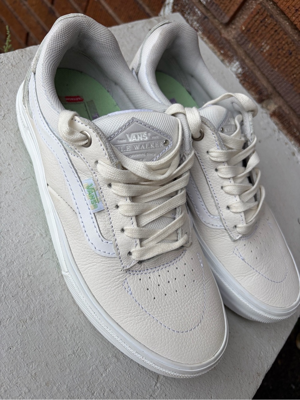 Vans Kyle Walker Men’s Sneakers in White/Cream